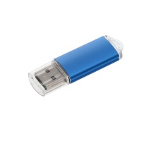 USB flash-карта &quot;Assorti&quot; (8Гб), синяя,  5,8х1,7х0,8 см, металл 