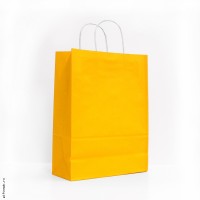 Крафт-пакет желтый, 250x335x110 мм Крафт-пакет желтый, 250x335x110 мм