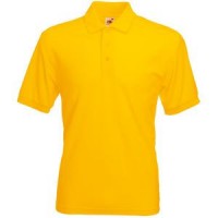 Рубашка поло мужская &quot;65/35 Polo&quot;, солнечно-желтый_XL, 65% п/э, 35% х/б, 180 г/м2 